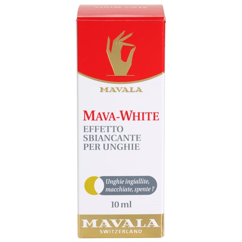 Mavala Nail Camouflage Mava-White fehérítő körömlakk 10 ml
