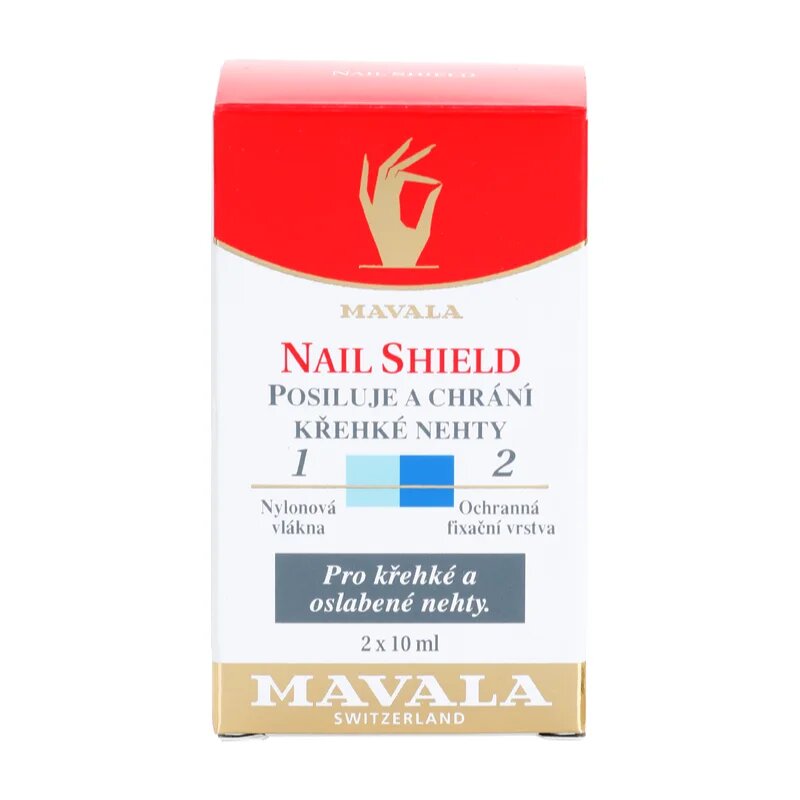 Mavala Nail Camouflage Nail Shield kétfázisú ápolás a körmök regenerálódásáért és rugalmasságáért 2x10 ml