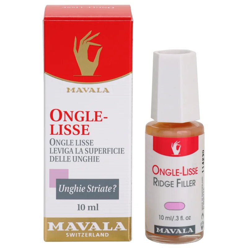 Mavala Nail Camouflage Ridge Filler kisimító és feszesítő ápolás körmökre 10 ml