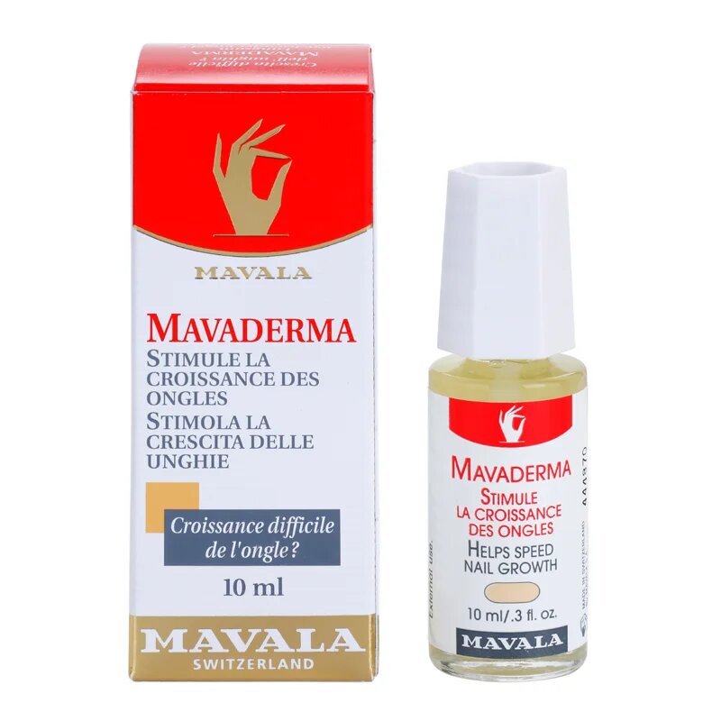 Mavala Nail Care Mavaderma tápláló olaj körömnövekedésért 10 ml