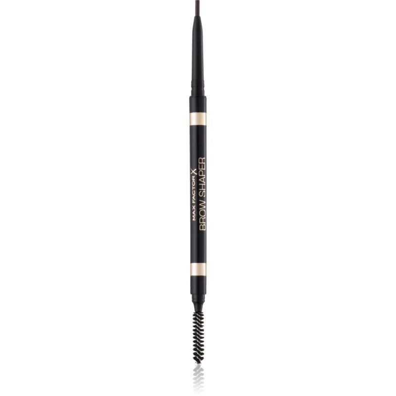 Max Factor Brow Shaper automatikus szemöldökceruza kefével árnyalat 30 Deep Brown 1 g
