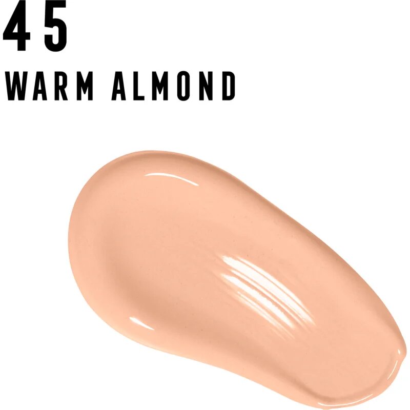 Max Factor Facefinity All Day Flawless tartós alapozó SPF 20 árnyalat 45 Warm Almond 30 ml
