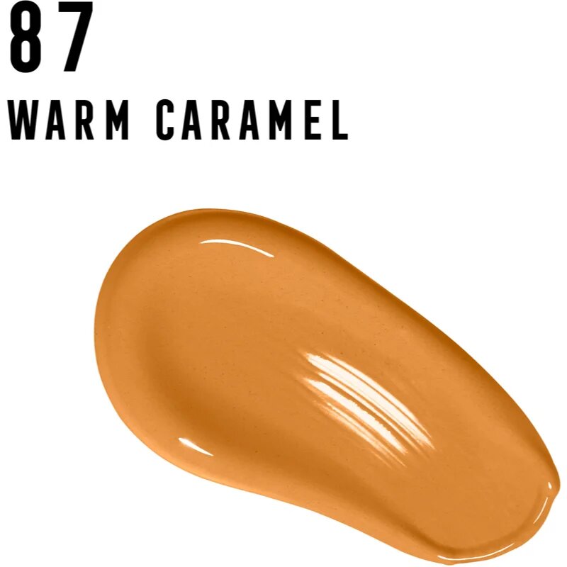 Max Factor Facefinity All Day Flawless tartós alapozó SPF 20 árnyalat 87 Warm Caramel 30 ml