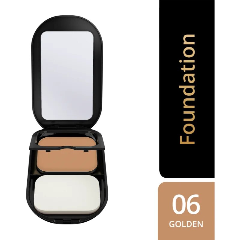 Max Factor Facefinity Refillable kompakt mattító alapozó SPF 20 utántöltő 006 Golden 10 g