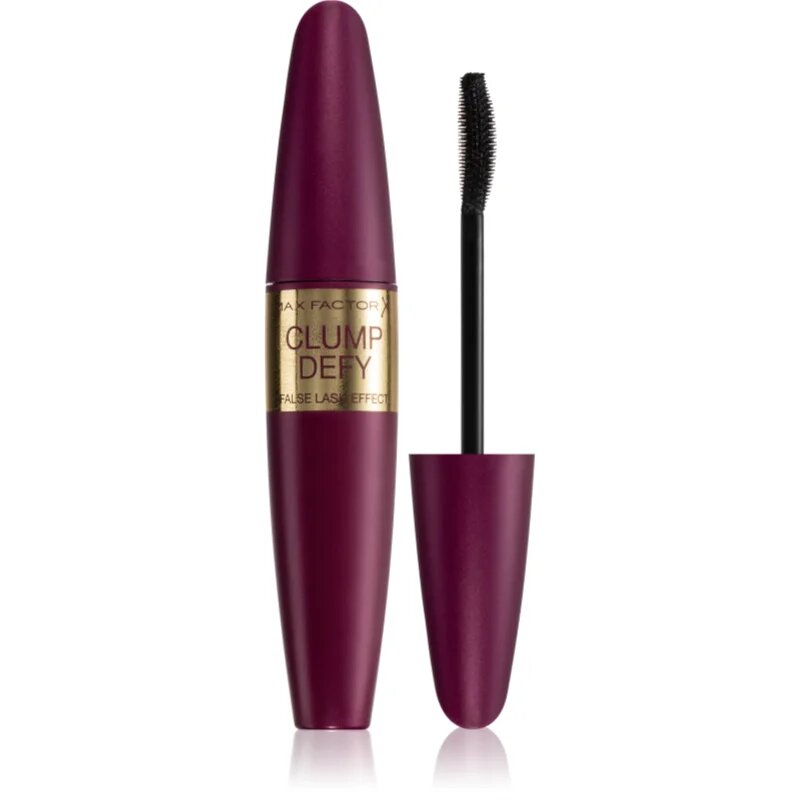 Max Factor False Lash Effect Clump Defy dúsító göndörítő szempillaspirál mely szétválasztja a pillákat árnyalat Black 131 ml
