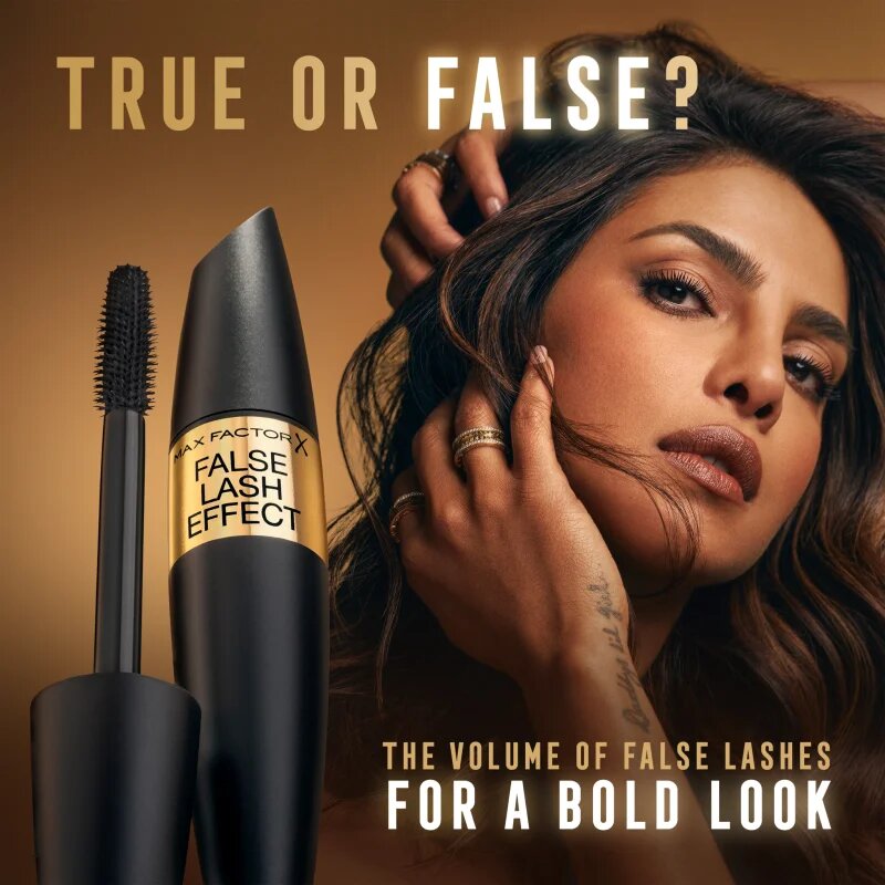 Max Factor False Lash Effect szempillaspirál a dús és szétválasztott pillákért árnyalat Black Brown 131 ml