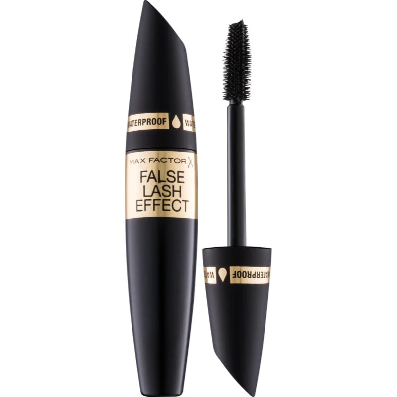 Max Factor False Lash Effect vízálló szempillaspirál a dús és szétválasztott pillákért árnyalat Black 131 ml