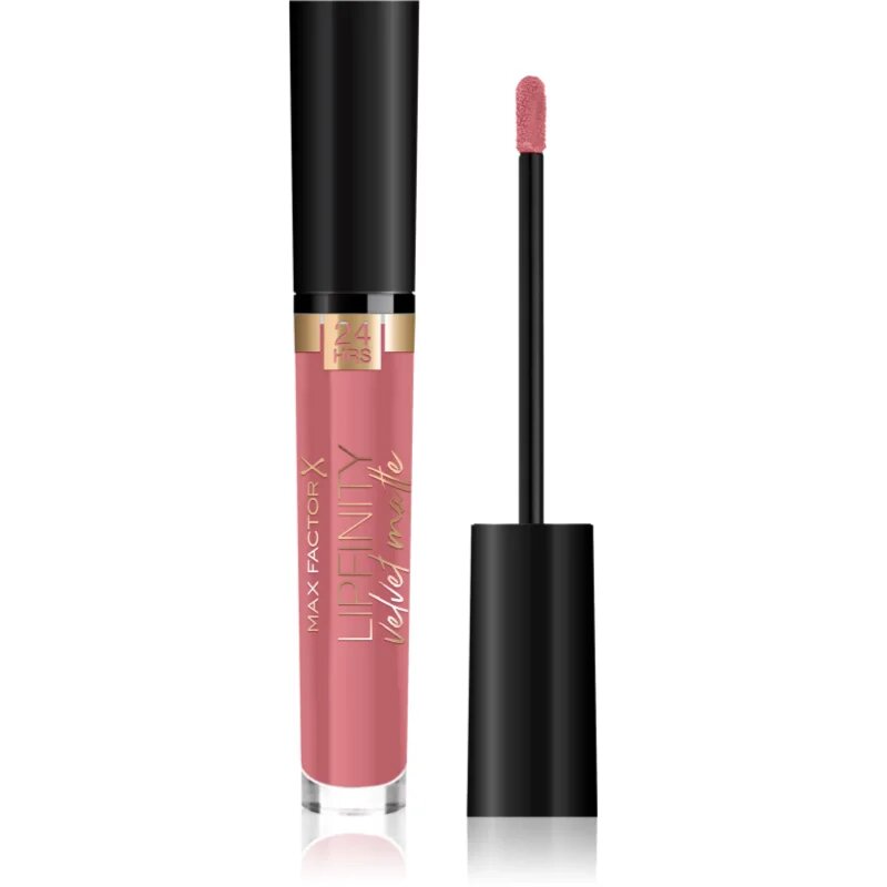 Max Factor Lipfinity Velvet Matte mattító folyékony rúzs árnyalat 020 Coco Creme 35 ml
