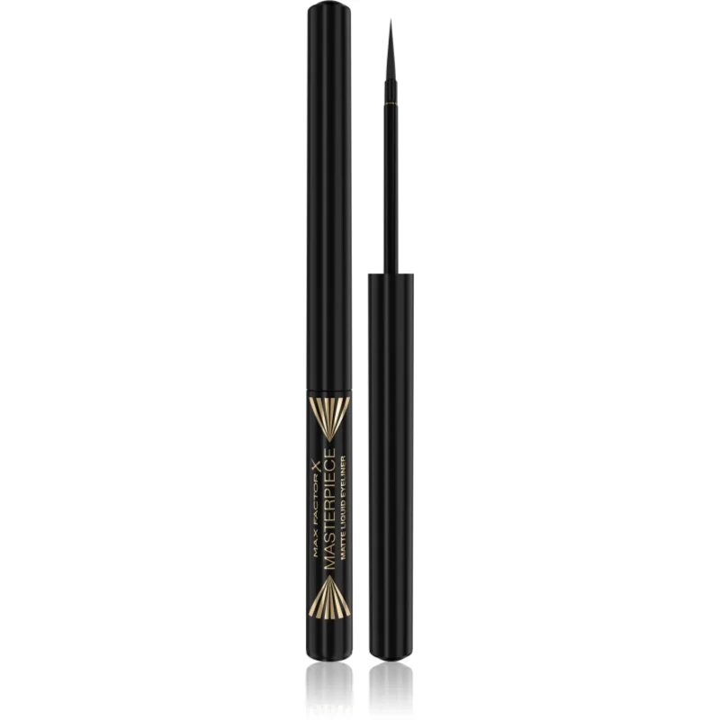 Max Factor Masterpiece vízálló szemhéjtus matt hatással árnyalat 01 Black 17 ml