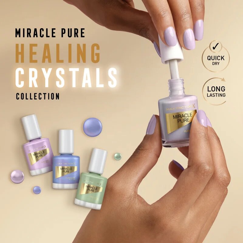 Max Factor Miracle Pure hosszantartó körömlakk árnyalat 395 Magic Sunstone 12 ml
