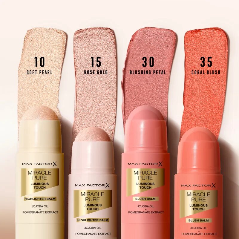 Max Factor Miracle Pure Luminous Touch krémes élénkítő készítmény árnyalat 10 Soft Pearl 6 g
