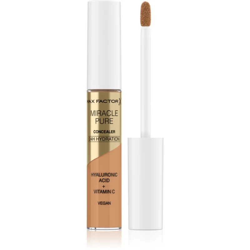 Max Factor Miracle Pure Skin folyékony fedő korrektor hidratáló hatással árnyalat 50 78 ml