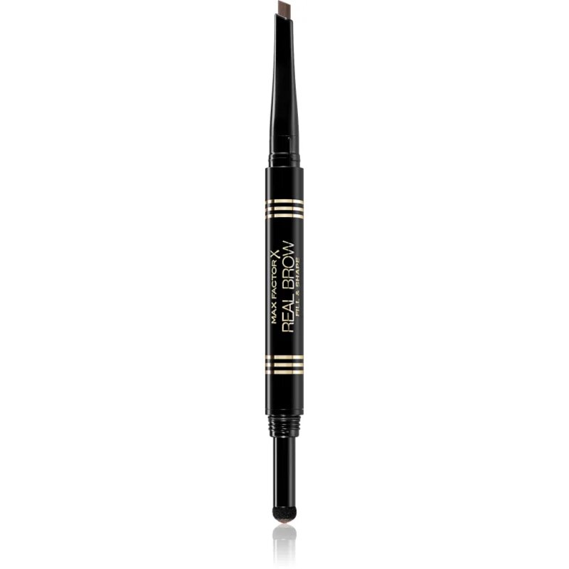 Max Factor Real Brow Fill & Shape szemöldök ceruza árnyalat 02 Soft Brown 0.6 g