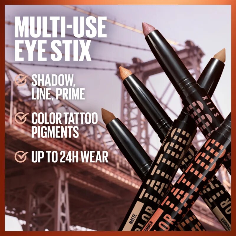 MAYBELLINE NEW YORK Color Tattoo 24 HR szemhéjfestékek és szemceruzák árnyalat 1.4 g