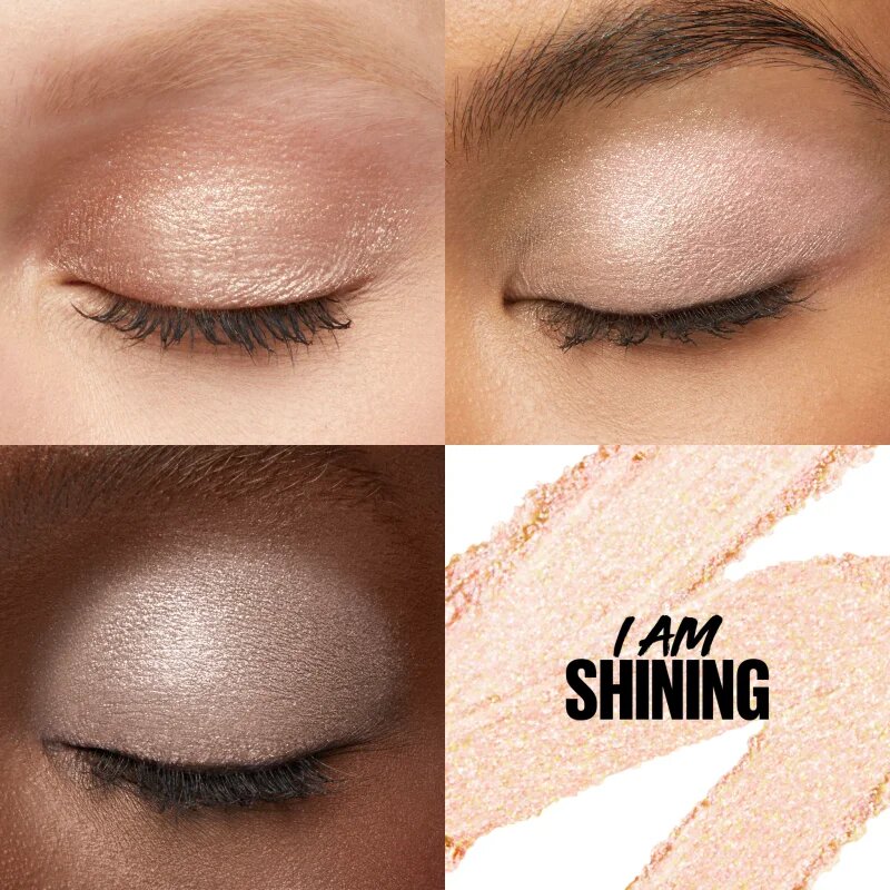 MAYBELLINE NEW YORK Color Tattoo 24 HR szemhéjfestékek és szemceruzák árnyalat 10 I am Shining 1.4 g