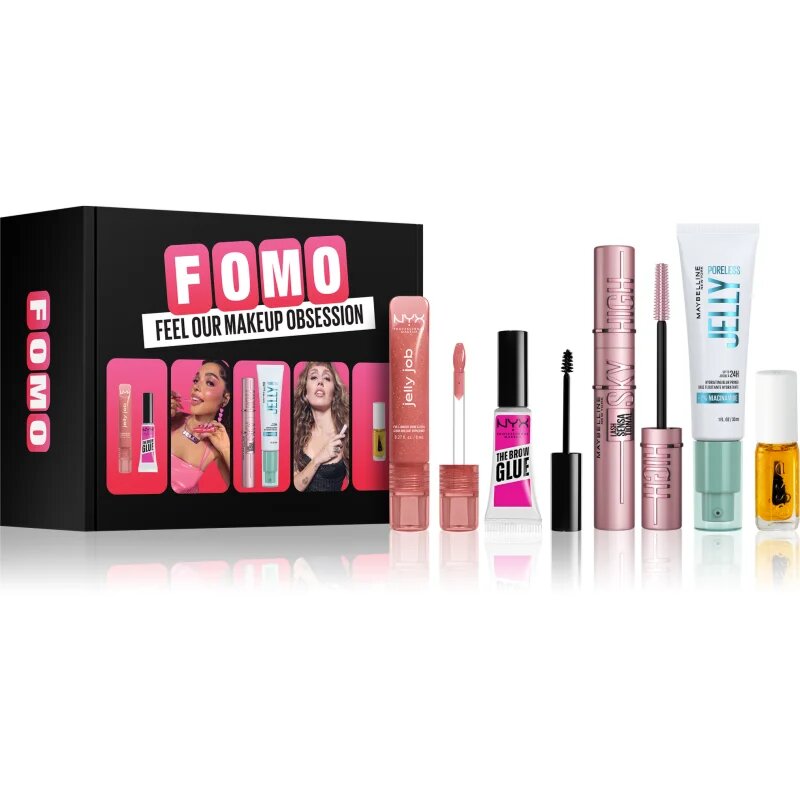 MAYBELLINE NEW YORK FOMO Box ajándékszett hölgyeknek