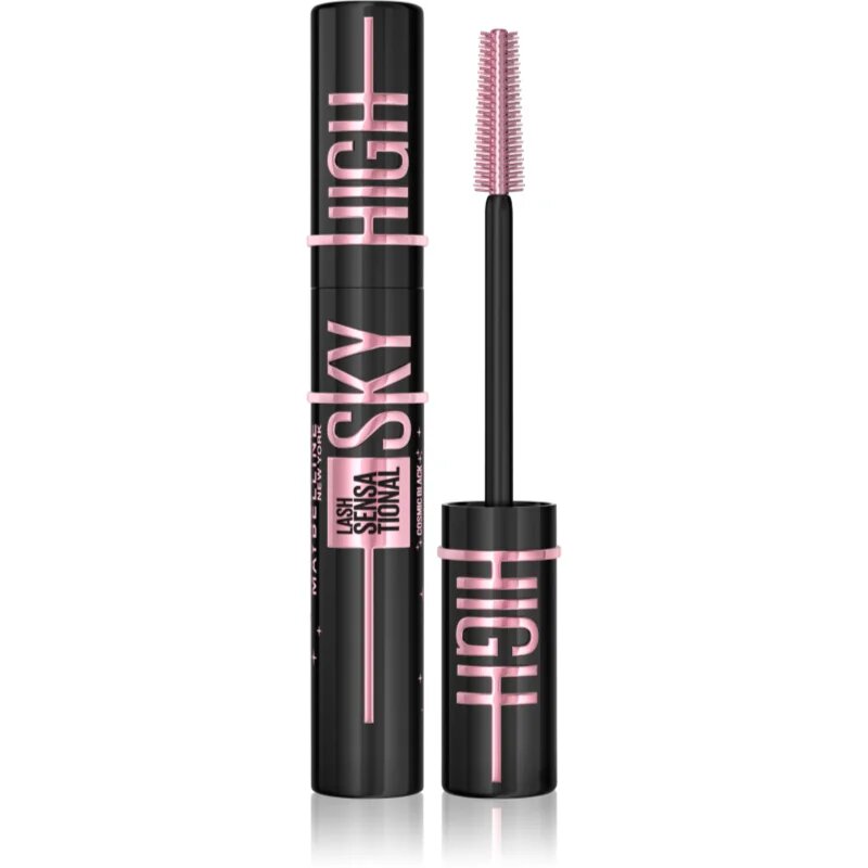 MAYBELLINE NEW YORK Lash Sensational Sky High Cosmic Black hosszabbító szempillaspirál extra fekete 7.2 ml