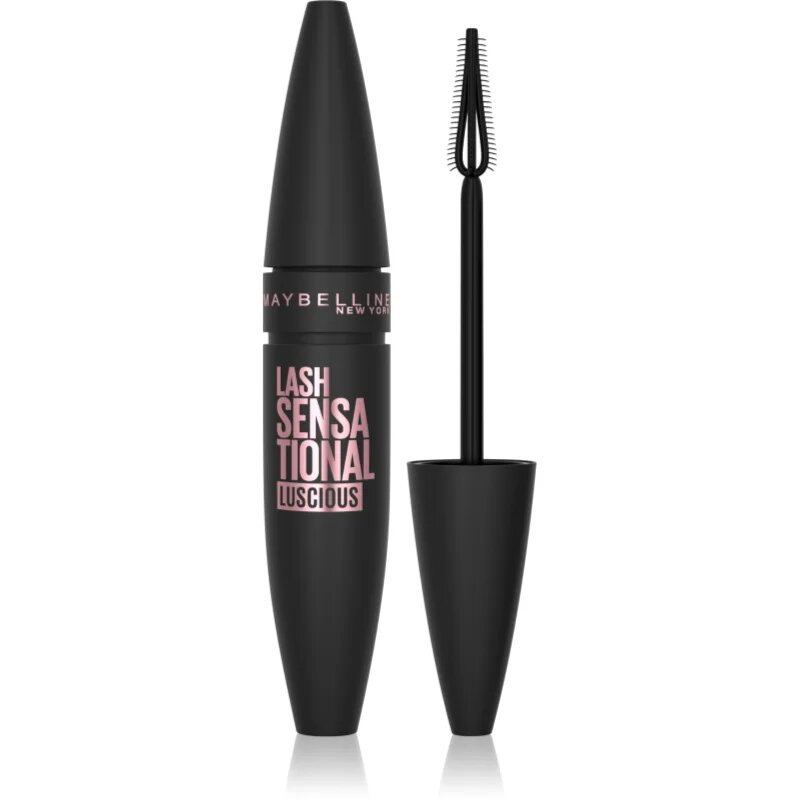 MAYBELLINE NEW YORK Lash Sensational szempillaspirál a dús és szétválasztott pillákért árnyalat Black 9.5 ml