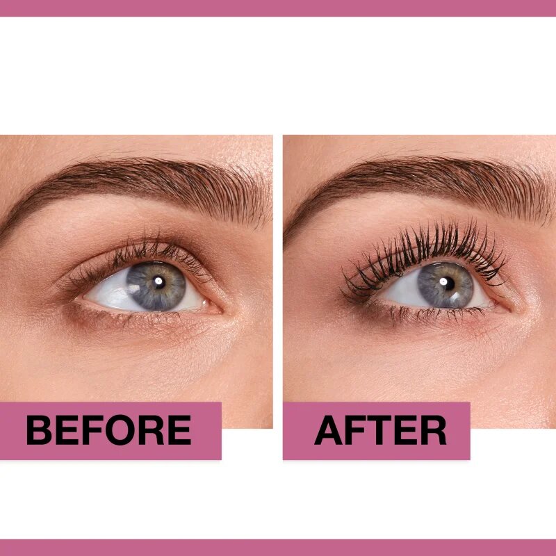 MAYBELLINE NEW YORK Lash Sensational vízálló göndörítő és nagyobbító szempillaspirál árnyalat Black 9.4 ml