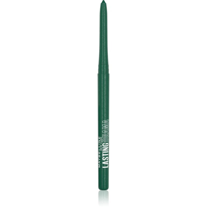 MAYBELLINE NEW YORK Lasting Drama tartós zselés szemceruza árnyalat Green With Envy 1 db