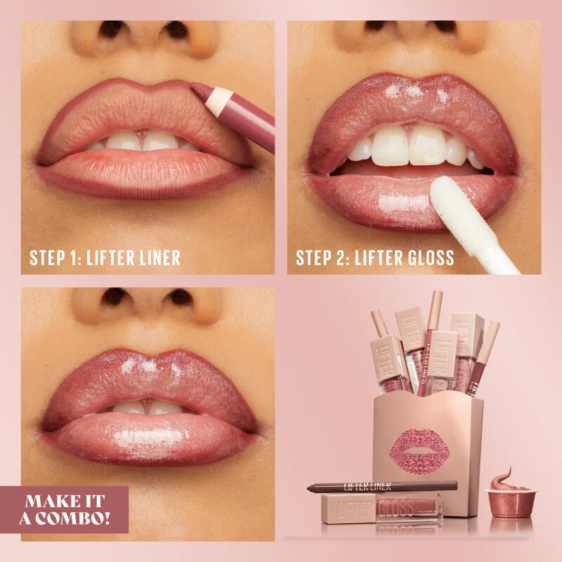 MAYBELLINE NEW YORK Lifter Liner szájkontúrceruza hidratáló hatással árnyalat 003 Player 1.2 g