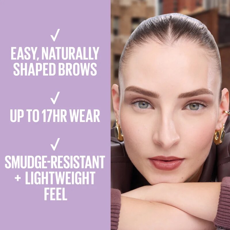 MAYBELLINE NEW YORK Quick Shaper precíz szemöldökceruza kefével árnyalat 06 Black Brown 1 db