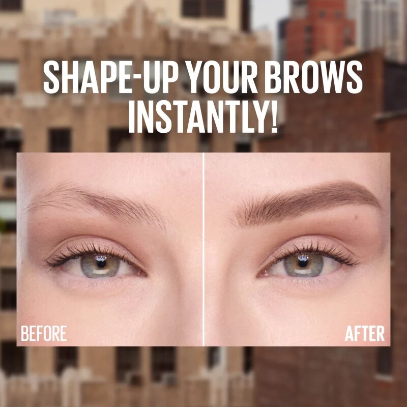 MAYBELLINE NEW YORK Quick Shaper precíz szemöldökceruza kefével árnyalat 06 Black Brown 1 db