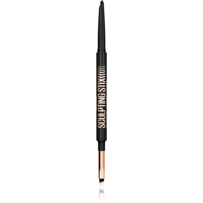 MAYBELLINE NEW YORK Sculpting Stix automata szemceruza ecsettel árnyalat 16 Black Blur 1 db