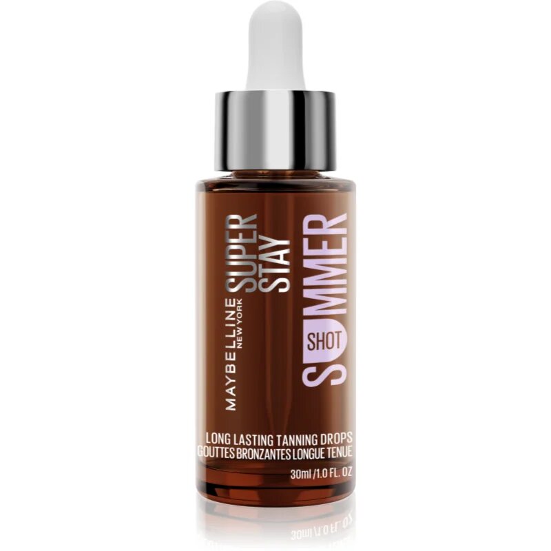 MAYBELLINE NEW YORK Summer Shot önbarnító cseppek az arcra 30 ml