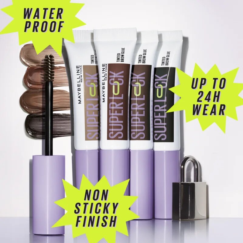 MAYBELLINE NEW YORK Super Lock fixáló gél szemöldökre árnyalat 8 g