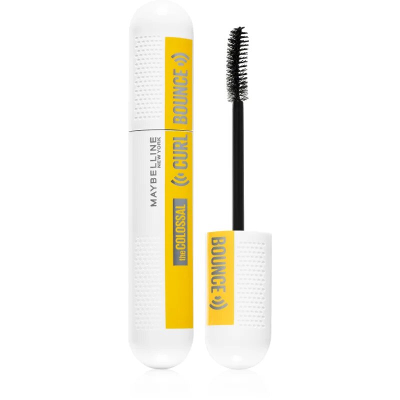 MAYBELLINE NEW YORK The Colossal Curl Bounce dúsító és göndörítő szempillaspirál árnyalat 01 - Black 10 ml