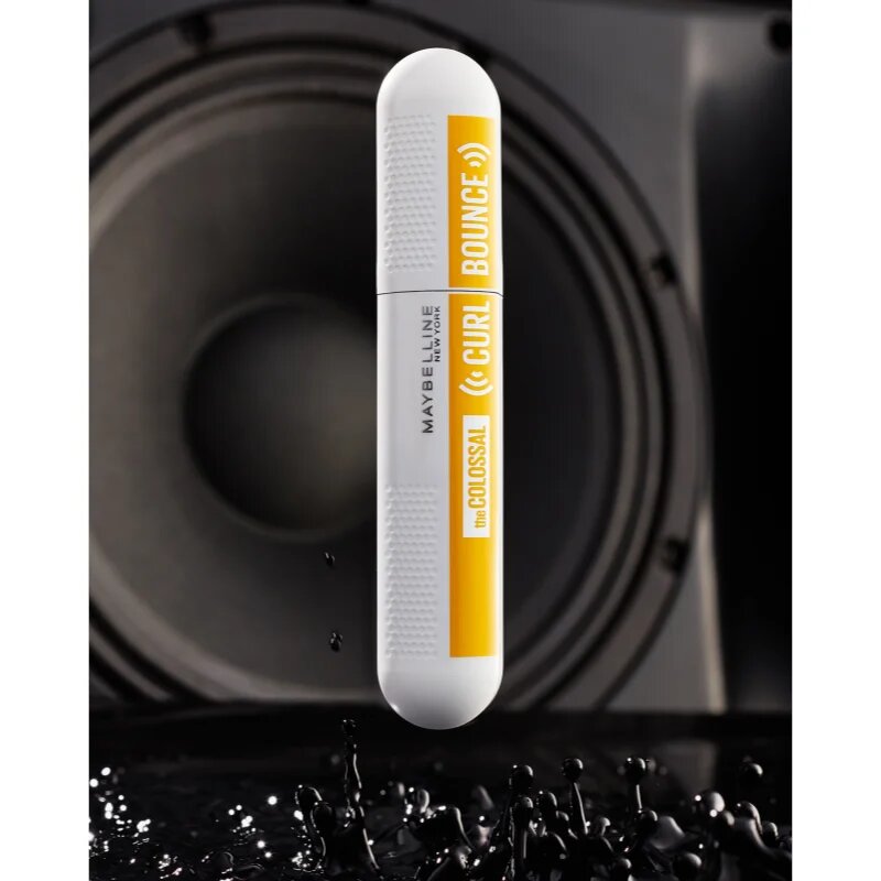 MAYBELLINE NEW YORK The Colossal Curl Bounce dúsító és göndörítő szempillaspirál árnyalat 01 - Black 10 ml