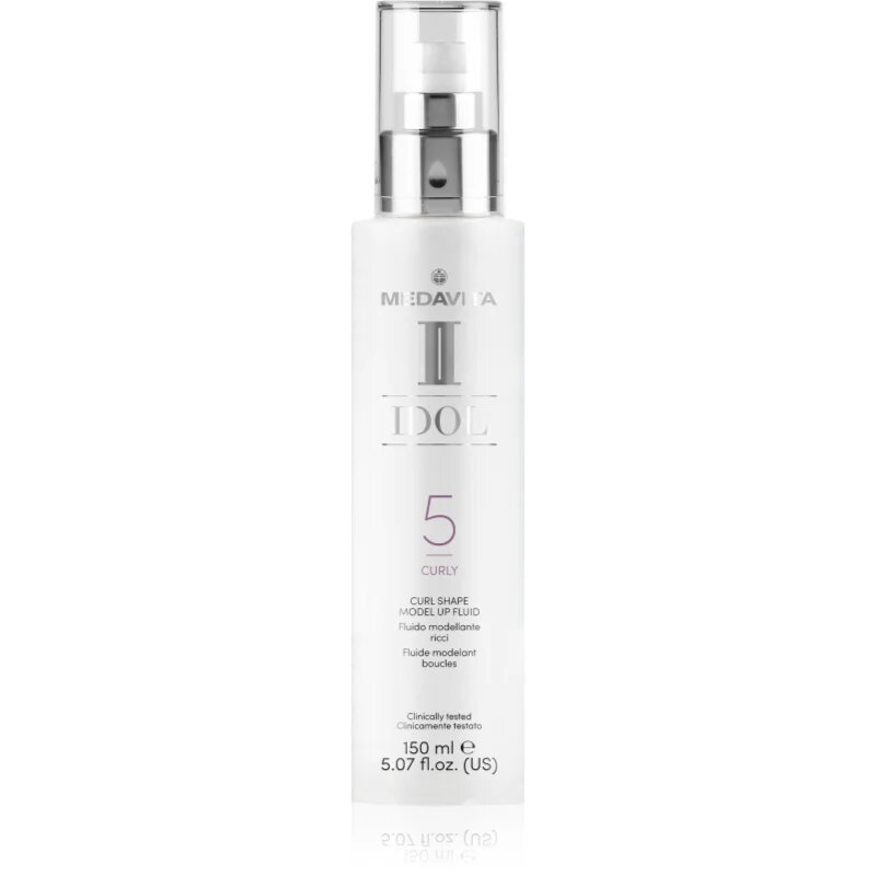 Medavita IDOL Curl Shape Model Up Fluid formázó készítmény a hullámos és göndör hajra 150 ml