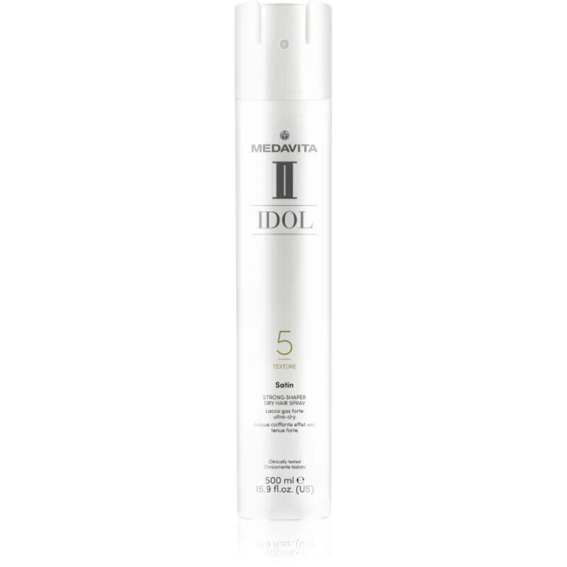 Medavita IDOL Satin ultra száraz hajlakk 500 ml