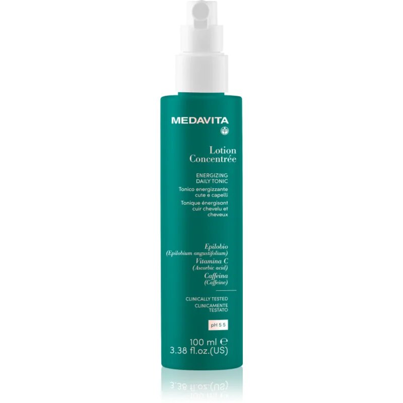 Medavita Lotion Concentrée Energizing Daily Tonic revitalizáló tonikum a hajra és a fejbőrre 100 ml