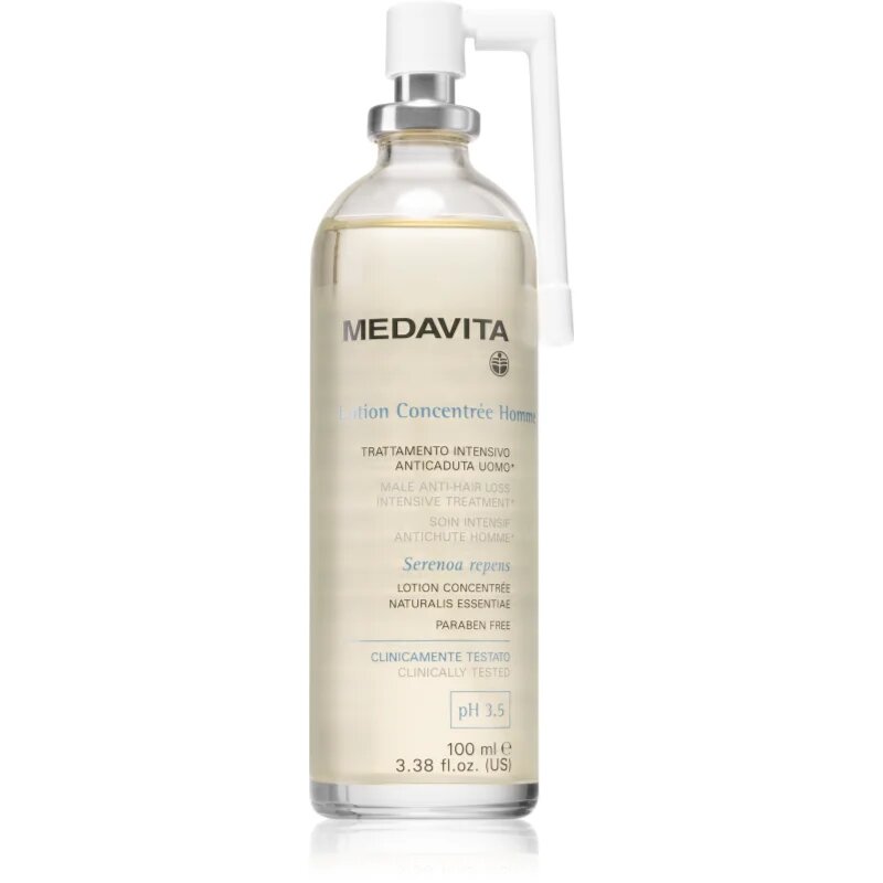 Medavita Lotion Concentree Homme Male Anti-Hair Loss Intensive Treatment hajhullás elleni tonik uraknak 100 ml