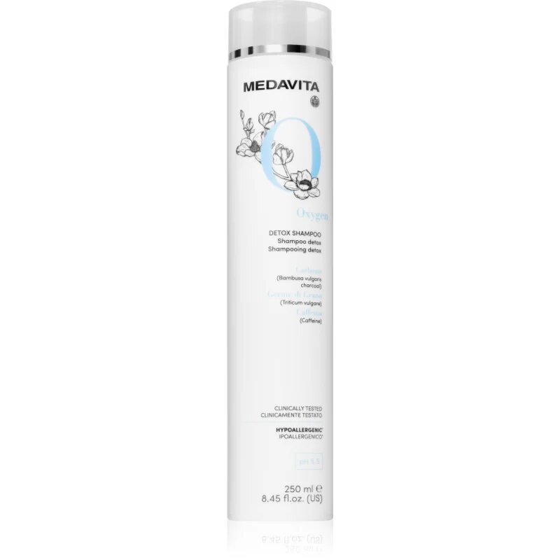 Medavita Oxygen Detox Shampoo Tisztító méregtelenítő sampon 250 ml