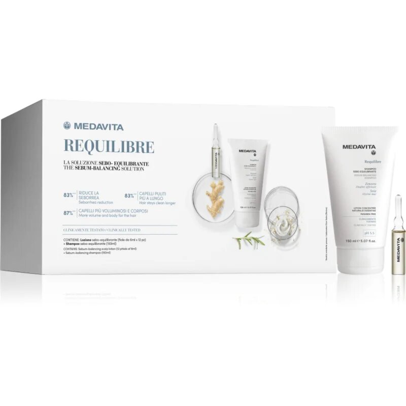Medavita Requilibre Sebum-Balancing Set ajándékszett hajra