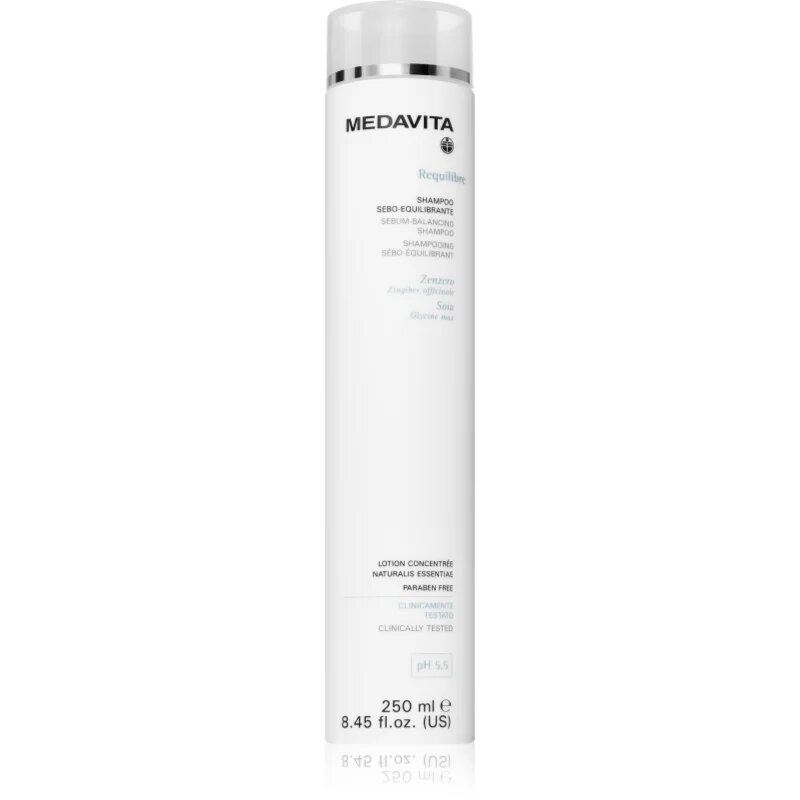 Medavita Requilibre Shampoo sampon zsíros fejbőrre 250 ml