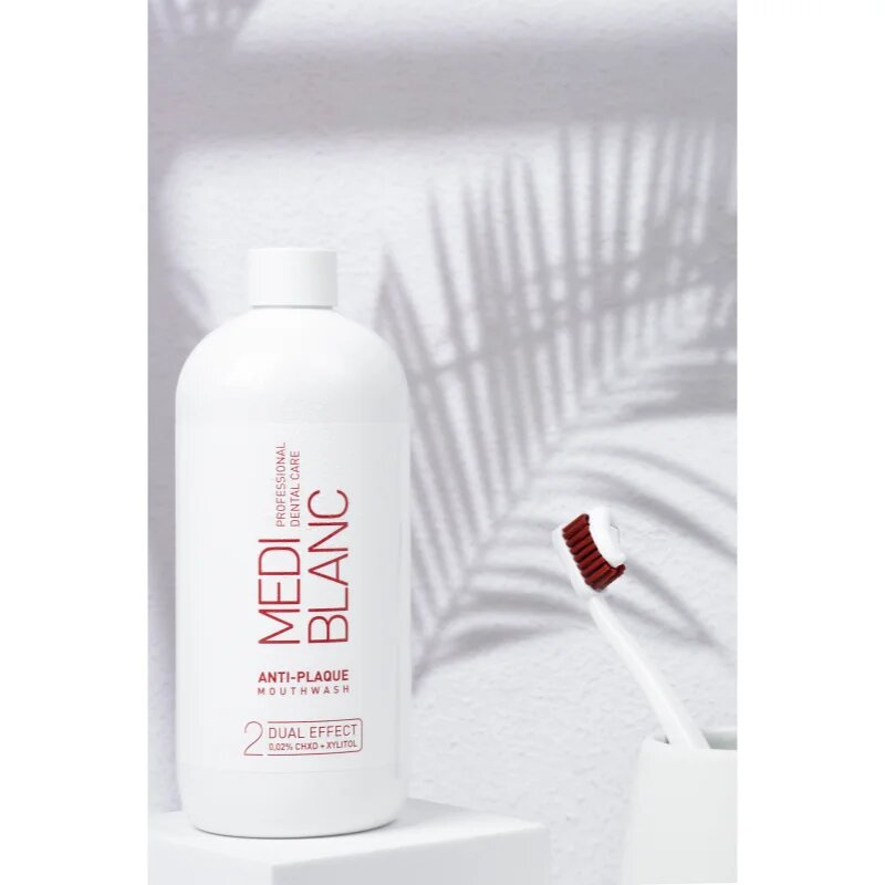 MEDIBLANC Anti-plaque szájvíz foglepedék ellen 500 ml