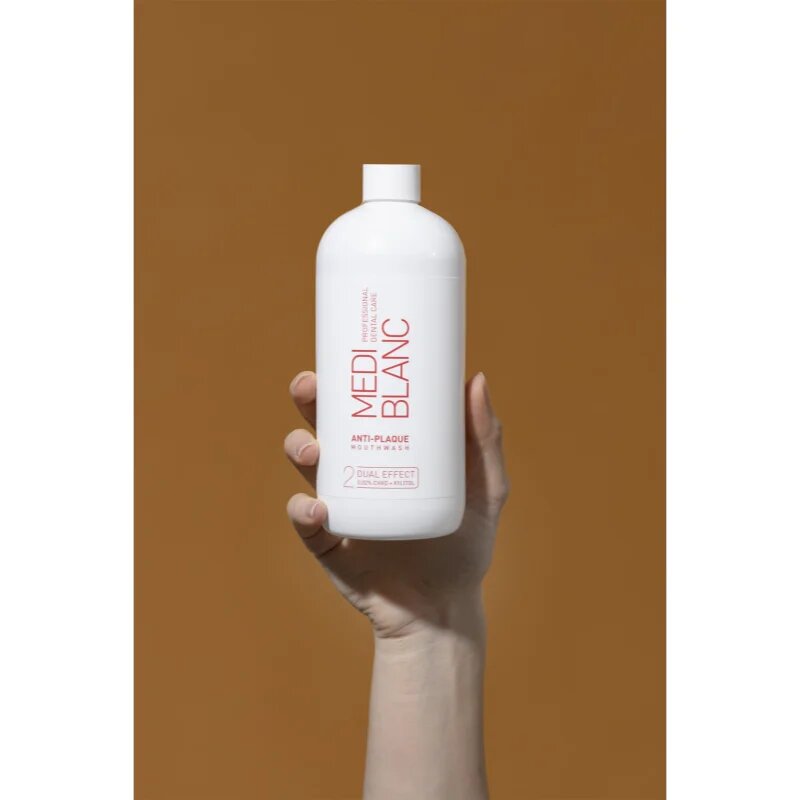 MEDIBLANC Anti-plaque szájvíz foglepedék ellen 500 ml
