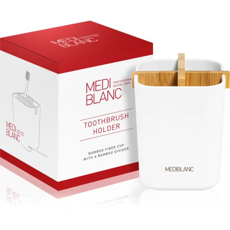 MEDIBLANC Dental Care állvány fogkefére White 1 db