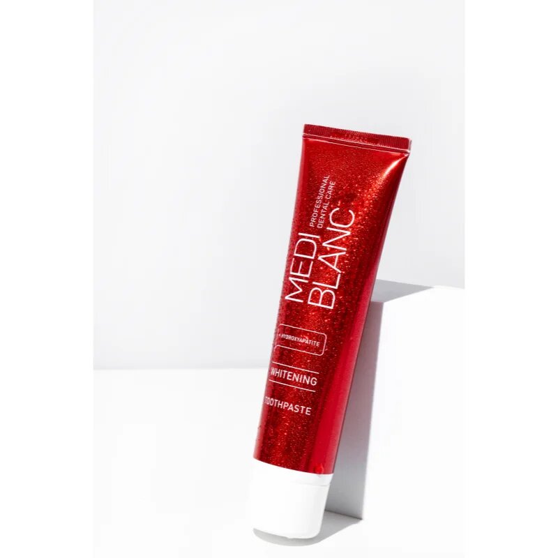 MEDIBLANC Dental Care White Time Set fogápoló készlet A fényes fehér fogakért 3x100 ml