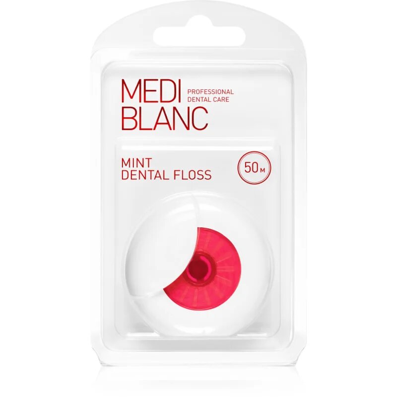 MEDIBLANC Dental Floss fogselyem Mint 50 m