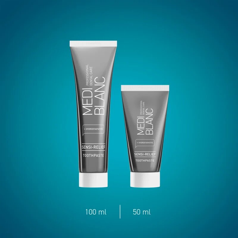 MEDIBLANC Sensi-Relief fogkrém érzékeny fogakra 100 ml