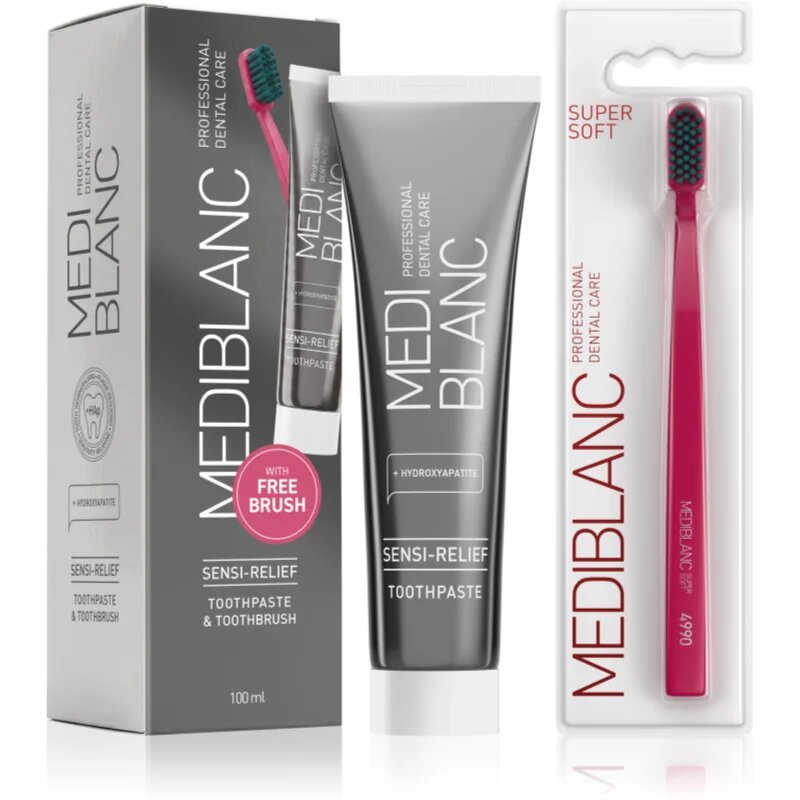 MEDIBLANC Set TP Sensi 100ml + TB Super Soft Pink Single fogápoló készlet