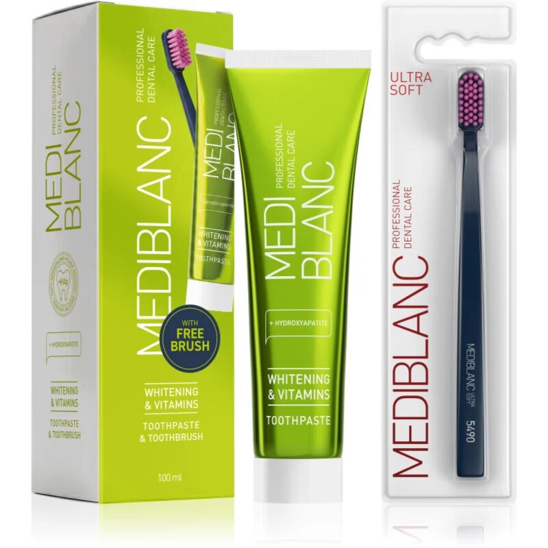 MEDIBLANC Set TP Vitamin 100ml + TB Ultra Soft Blue Single fogápoló készlet