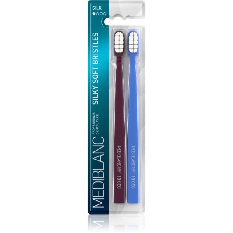 MEDIBLANC Toothbrush Silk fogkefe puha sörtékkel 2 db