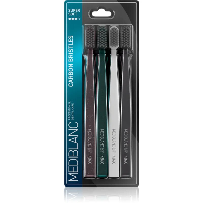 MEDIBLANC Toothbrush Super Soft fogkefe szénszálas sörtékkel