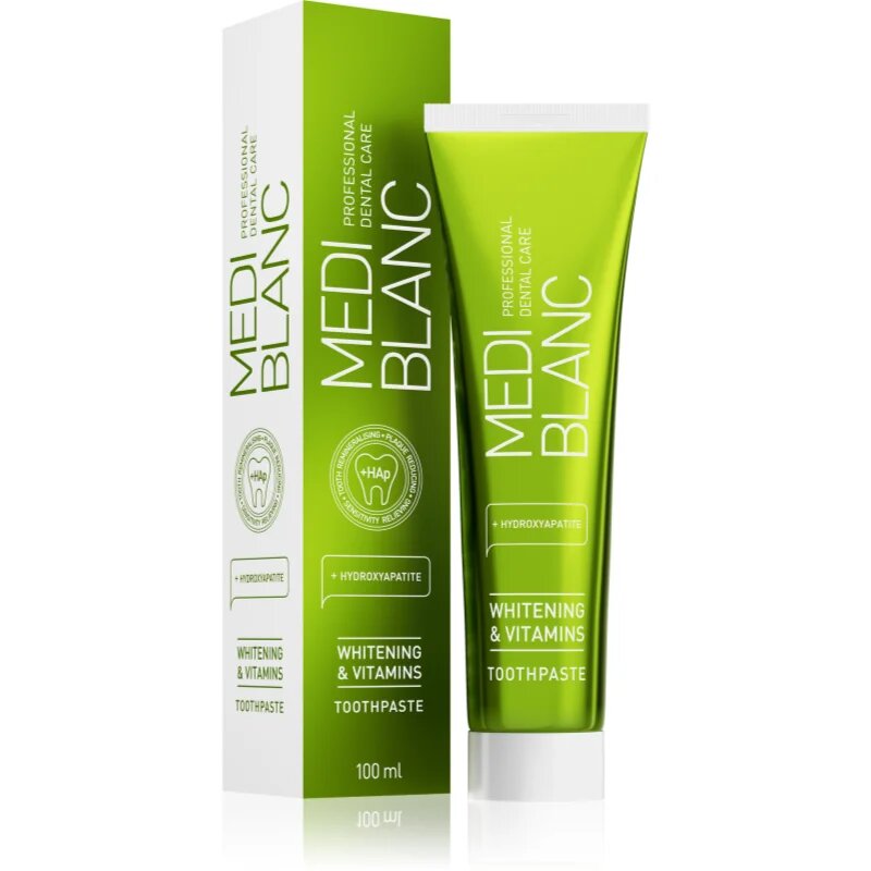 MEDIBLANC Toothpaste Vitamin-Enriched fehérítő fogkrém vitaminokkal 100 ml